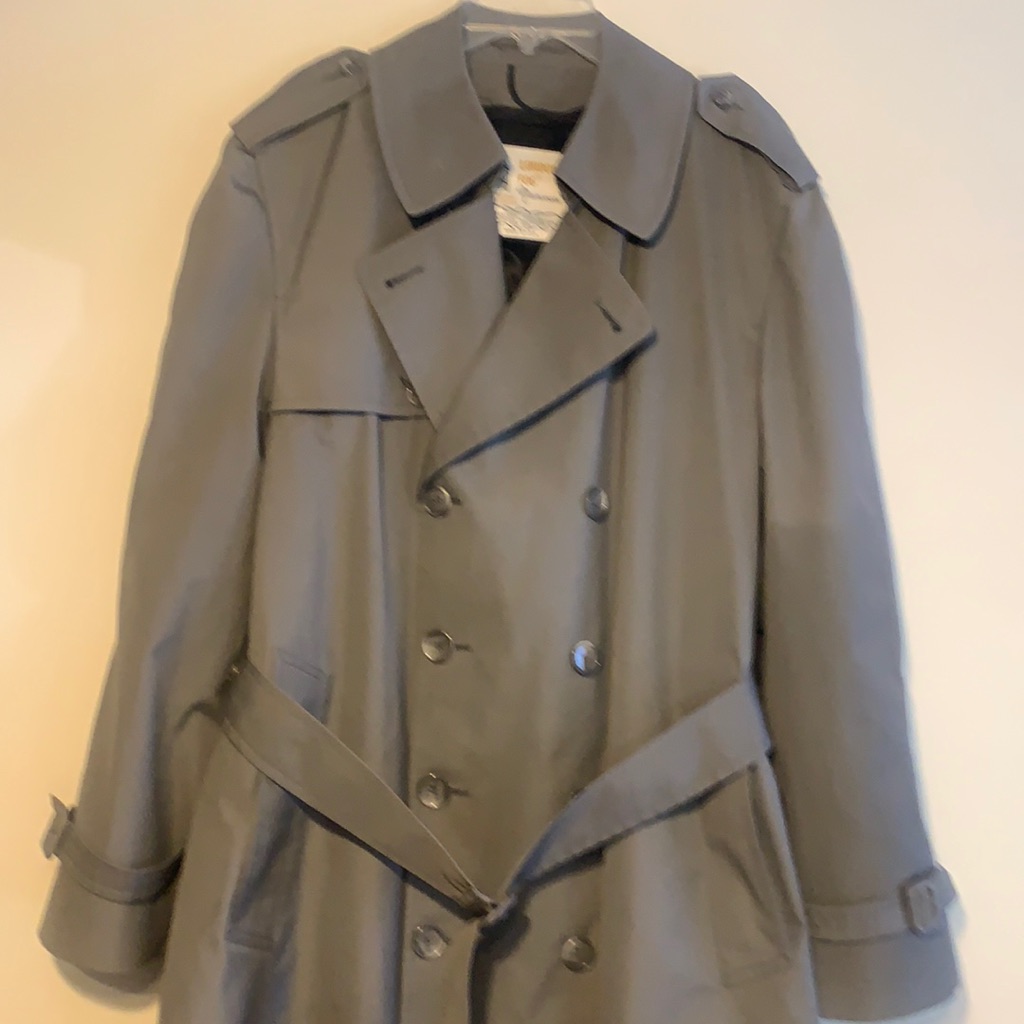 London Fog Double Breasted Maincoat